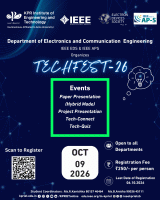Techfest-26 National Level Technical Symposium Poster